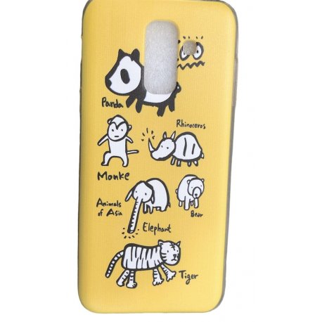 Samsung Galaxy A6 Plus A605 Electroplated Case Zoo