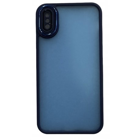 IPhone X/XS Ultra Hybrid Matte Back Cover Case Blue