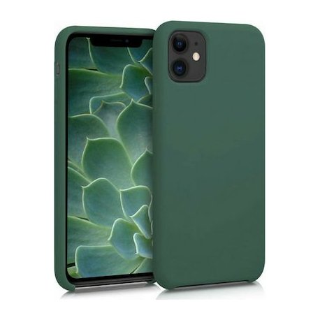 IPhone 11 Silicone Oem Case LO Dark Green
