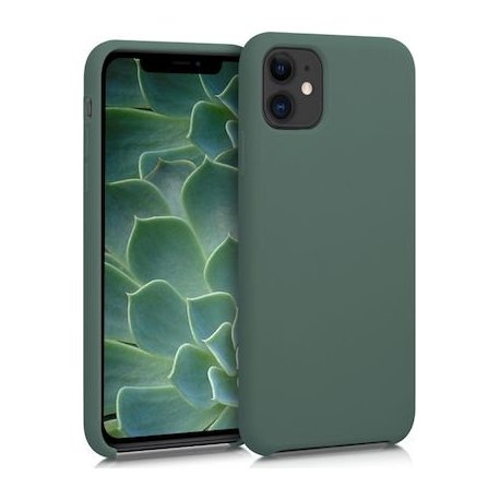 IPhone 11 Silicone Oem Case LO Forest Green