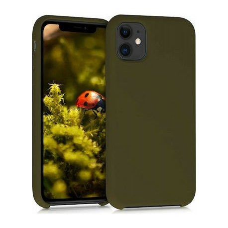 IPhone 11 Pro Silicone Oem Case LO Dark Olive