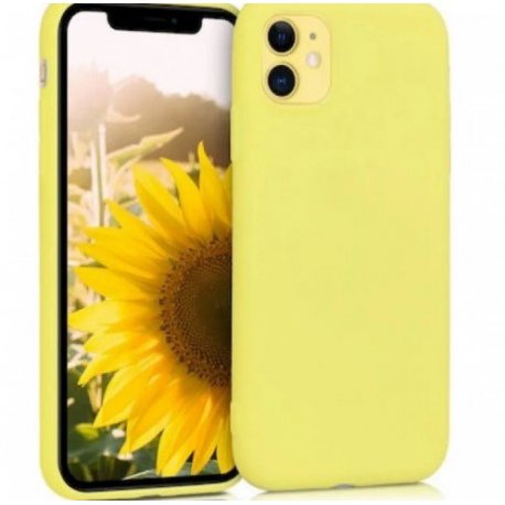 IPhone 11 Pro Silicone Oem Case LO Vibrand Yellow