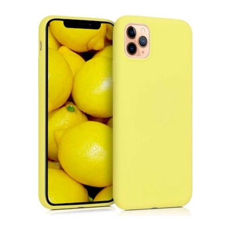IPhone 11 Pro Max Silicone Oem Case LO Vibrand Yellow