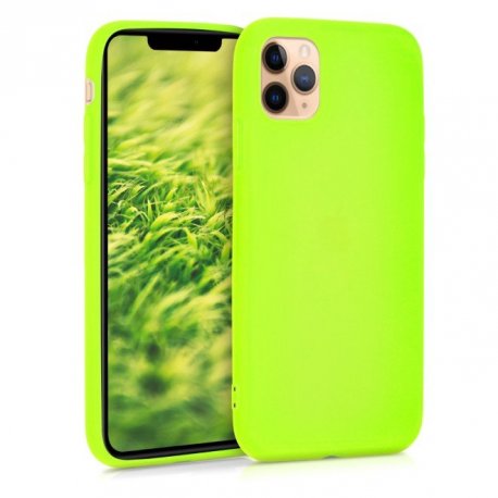IPhone 11 Pro Max Silicone Oem Case LO Neon Yellow