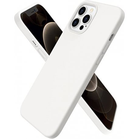 IPhone 12/12 Pro Sillicone Oem Case White