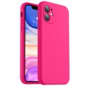 IPhone 11 Silicone Case Full Camera Protection Hot Pink
