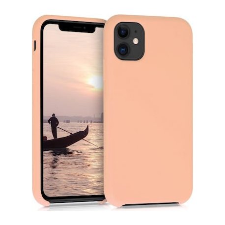 IPhone 12/12 Pro Silicone Oem LO Case Peach