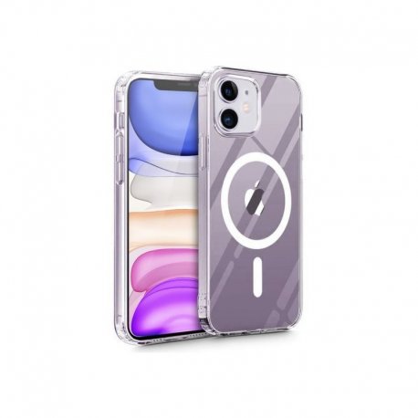 IPhone 11 Pro Silicone Case With MagSafe Transperant