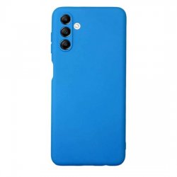 Samsung Galaxy A14 5G A146 Silky And Soft Touch Silicone Cover Dark Blue