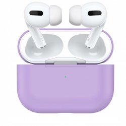 Airpods Pro Hang Silicone Case Lila