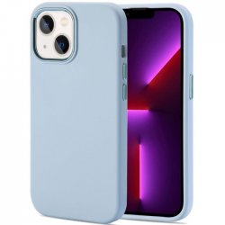 IPhone 14 Plus Silicone Oem LO Case Baby Blue