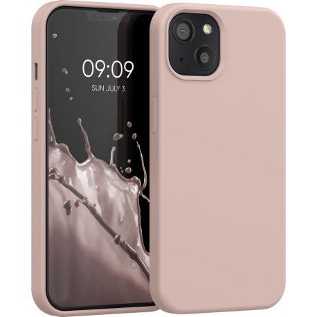 IPhone 14 Plus Silicone Oem LO Case Sand Pink