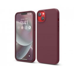 IPhone 14 Plus Silicone Oem LO Case Burgundy