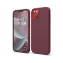 IPhone 14 Plus Silicone Oem LO Case Burgundy
