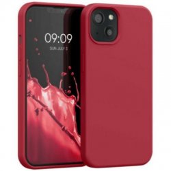 IPhone 14 Plus Silicone Oem LO Case Deep Red