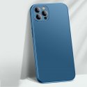 IPhone 14 Pro Max AG Matte Glass Silicone Case Royal Blue