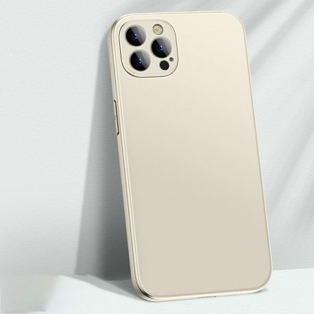 IPhone 11 AG Matte Glass Silicone Case White