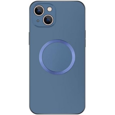 IPhone 13 Pro Max Magnetic Case Matte Glass Blue