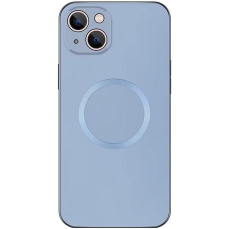 IPhone 13 Magnetic Case Matte Glass Light Blue