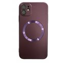 IPhone 14 Magnetic Case Matte Glass Purple