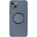 IPhone 14 Plus Magnetic Case Matte Glass Dark Grey