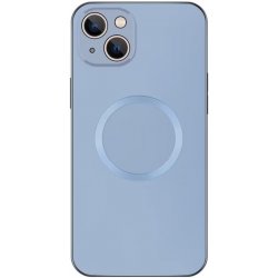 IPhone 14 Plus Magnetic Case Matte Glass Light Blue