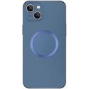 IPhone 14 Pro Max Magnetic Case Matte Glass Blue