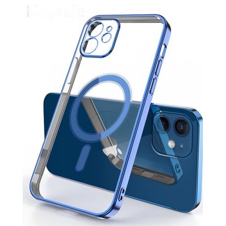 IPhone 12 Pro Max Luxury MagSafe Case Blue