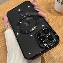IPhone 12 Pro Max Luxury MagSafe Case Black