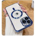 IPhone 14 Pro Max Luxury MagSafe Case Blue