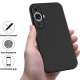 Huawei Nova 11 Silicone Case Full Camera Protection Black
