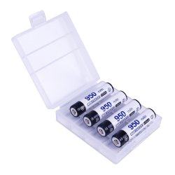 DoublePow AAA 1.2V Ni-MH Rechargeable Battery 950mah Pack 4 pcs