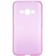 Samsung Galaxy J1 Silicone Case Transperant Pink