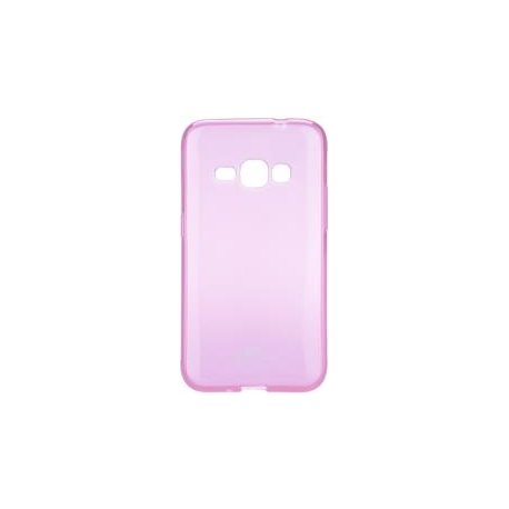 Samsung Galaxy J1 Silicone Case Transperant Pink