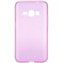 Samsung Galaxy J1 Silicone Case Transperant Pink