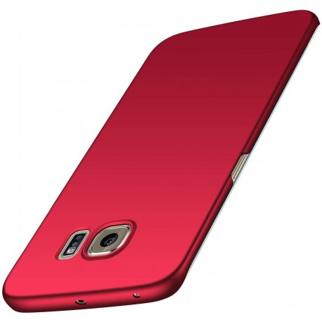 Samsung Galaxy S6 G920 Silicone IC Soft Case Red