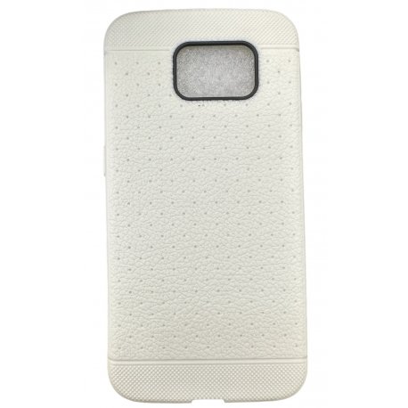Samsung Galaxy S6 Leather Case White
