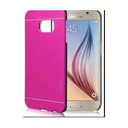 Samsung Galaxy S6 Edge G925 Metal Case Hot Pink