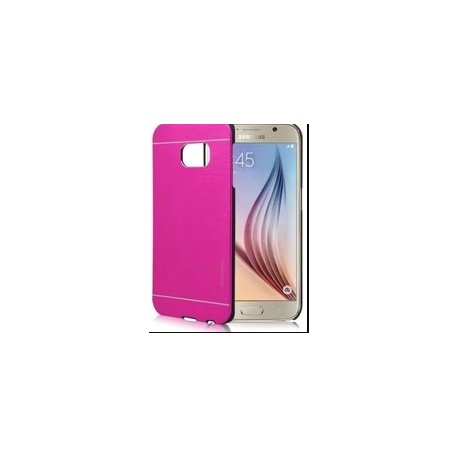Samsung Galaxy S6 Edge G925 Metal Case Hot Pink