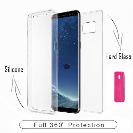 Samsung Galaxy S6 Edge G925 360 Degree Full Body Case Hot Pink