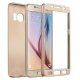 Samsung Galaxy S6 Edge G925 Ultra Thin 360° Full Body Protective Case Gold