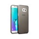 Samsung Galaxy S6 Edge Plus G928 Silicon Case Black Transperant Matte S