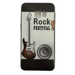 Samsung Galaxy S6 Edge Plus G928 Electroplated Case Rock Festival