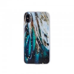 Samsung Galaxy A13 5G A136/A04S Feathers Gold Glam Case