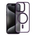 IPhone 15 Luxury MagSafe Case Deep Purple