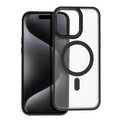IPhone 15 Luxury MagSafe Case Black