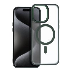 IPhone 15 Luxury MagSafe Case Green