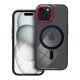 IPhone 15 Luxury MagSafe Case Black Red
