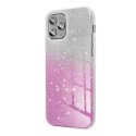 IPhone 15 Glitter Case Silver Pink