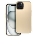 IPhone 15 Metallic Case Gold